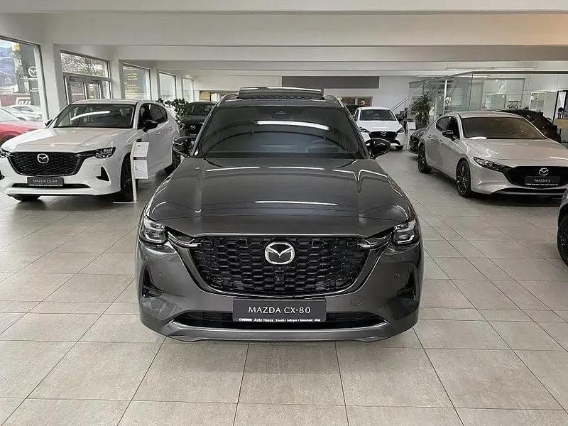 Gebraucht Mazda CX-80 Homura-Line 254 PS (186 kW) 2024 Machine gray SUV