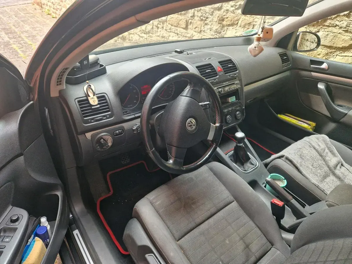 Gebraucht VW Golf V 2006 Schwarz Kleinwagen