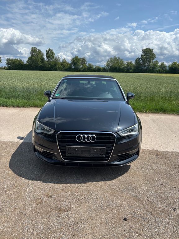 Schwarz Gebraucht 2015 Audi A3 Cabriolet Sport Cabrio | 14.900 € (Guter Preis) - Bild 1/4