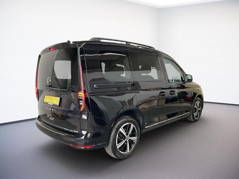 Gebraucht VW Caddy Dark Label 122 PS (89 kW) 2024 Schwarz Van / Kleinbus