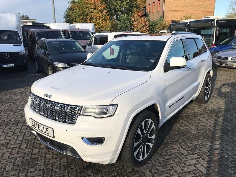 Weiß Gebraucht 2018 Jeep Grand Cherokee Overland SUV | 23.999 € (Superpreis) - Bild 1/4