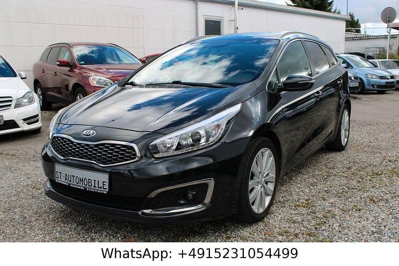 Schwarz Gebraucht 2017 Kia Ceed Sportswagon Spirit Kombi | 8.750 € (Guter Preis) - Bild 1/4