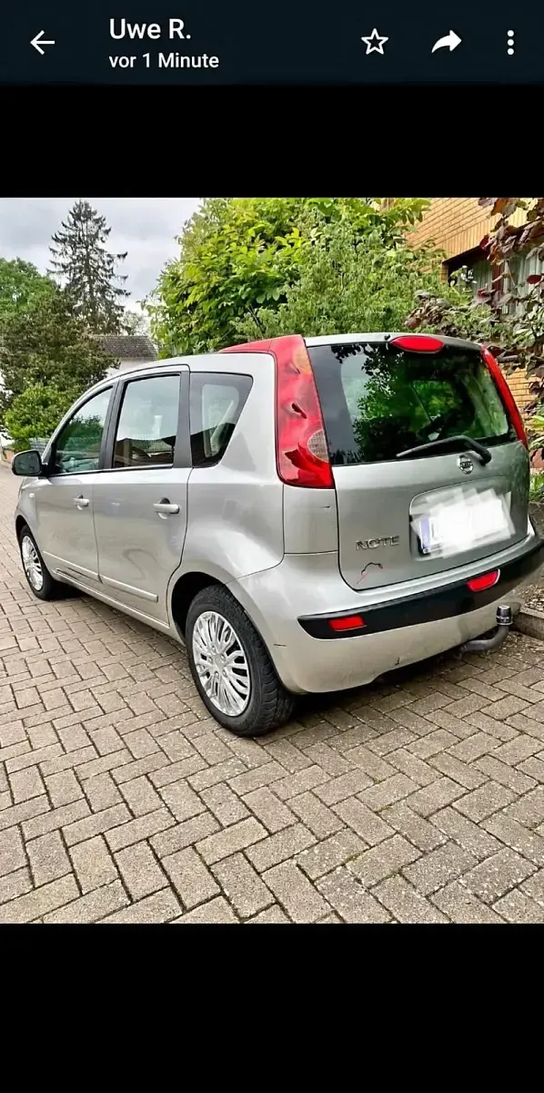 Gebraucht Nissan Note 110 PS (80 kW) 2007 Beige Kleinwagen
