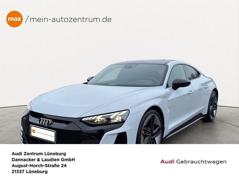 Weiß Gebraucht 2022 Audi e-tron GT quattro Sport Limousine | 65.970 € (Fairer Preis) - Bild 1/4