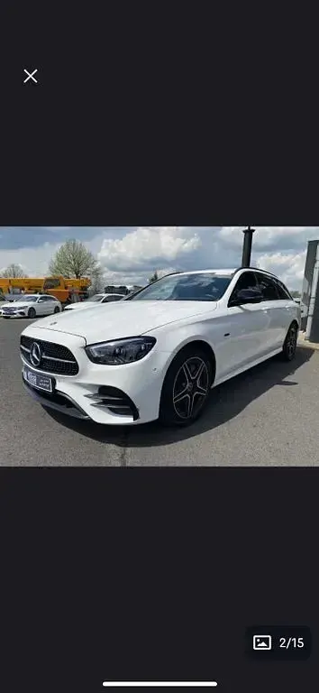 Gebraucht Mercedes E300 306 PS (225 kW) 2020 Weiß Limousine