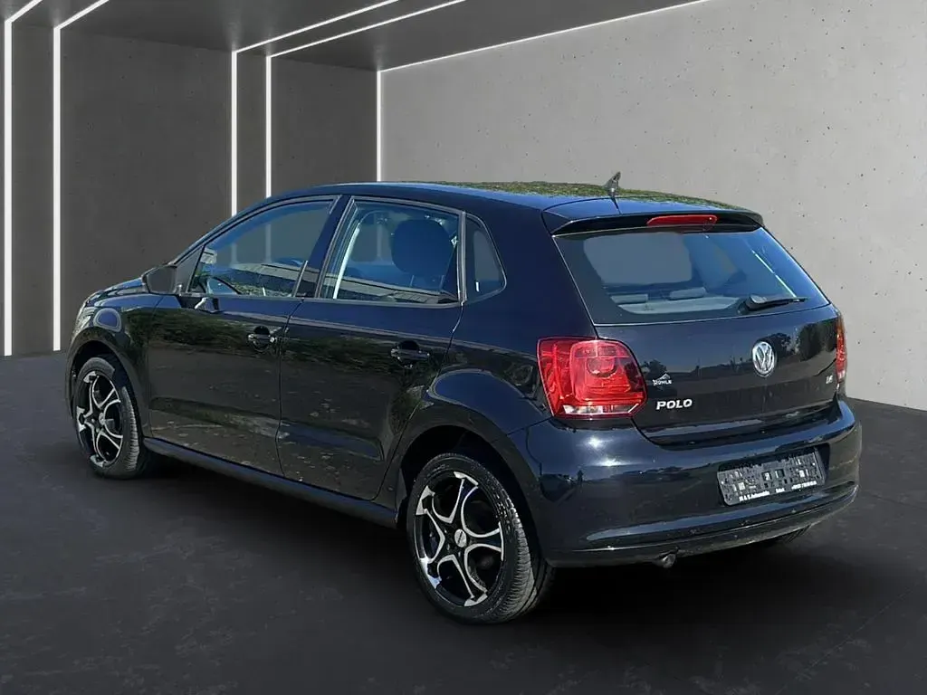 Gebraucht VW Polo Comfortline 86 PS (63 kW) 2010 Schwarz Kleinwagen