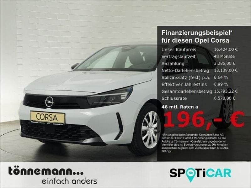 Weiss Neu 2025 Opel Corsa Edition Kleinwagen | 16.424 € (Guter Preis) - Bild 1/3