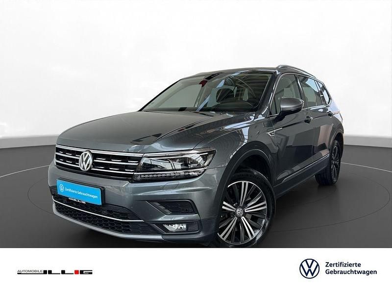 Platinumgrau Gebraucht 2018 VW Tiguan Allspace Highline SUV | 26.690 € (Guter Preis) - Bild 1/4