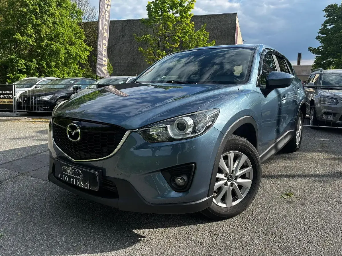 Second-hand Mazda CX-5 Sendo 150 CP (110 kW) 2014 Albastru SUV