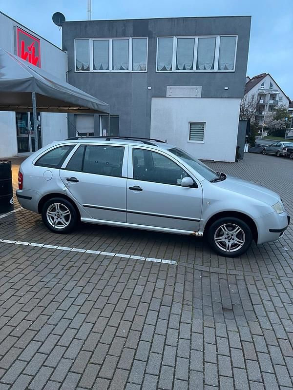 Gebraucht Skoda Fabia 2003 Silber Kombi