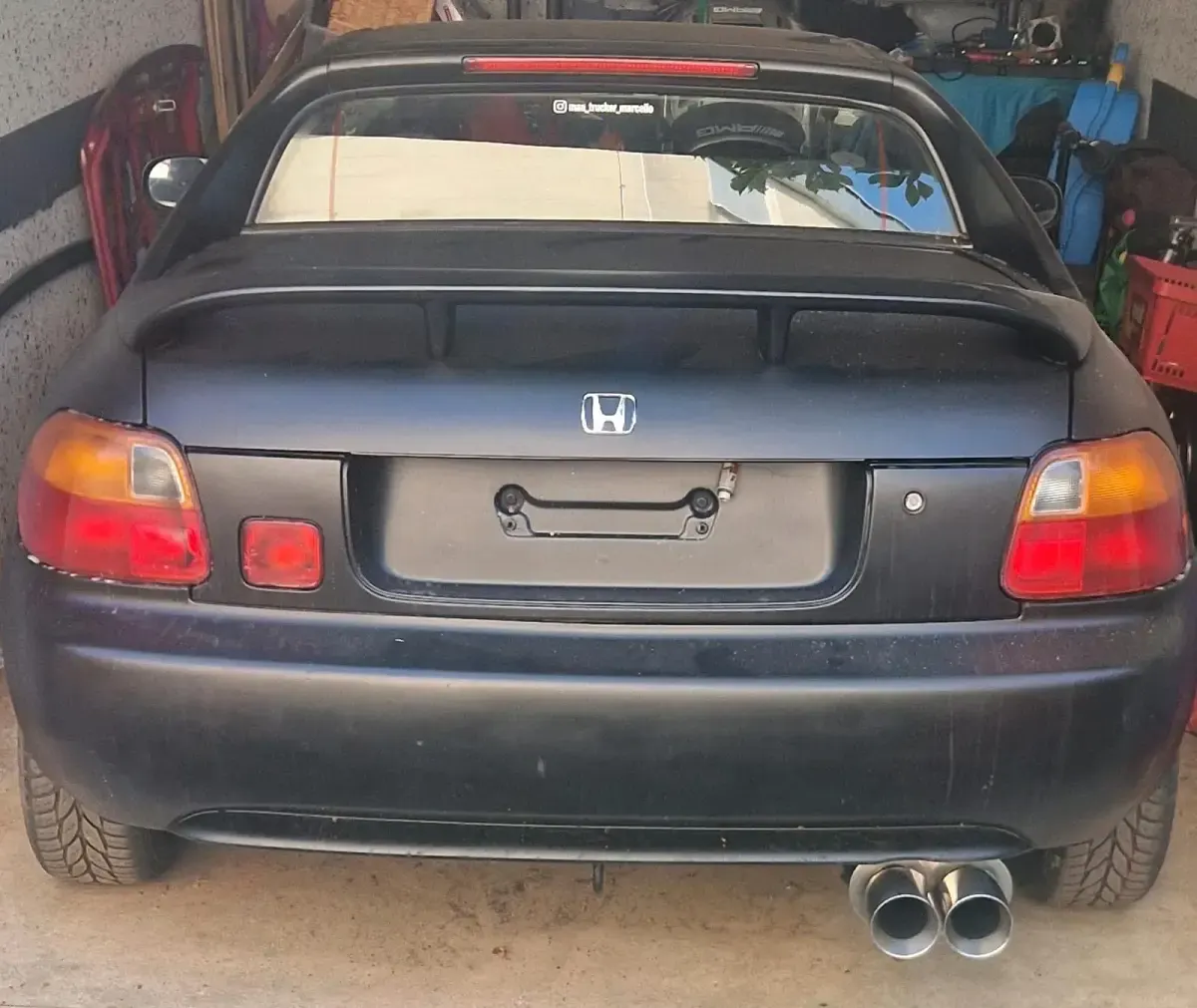 Gebraucht Honda CR-X 125 PS (91 kW) 1994 Schwarz Cabrio