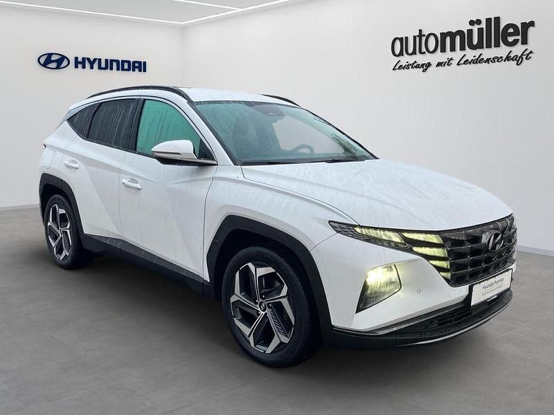 Gebraucht Hyundai Tucson Trend 265 PS (194 kW) 2022 Weiss atlas white / sol SUV