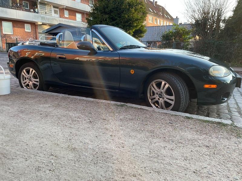 Gebraucht Mazda MX5 110 PS (80 kW) 2005 Grün Cabrio