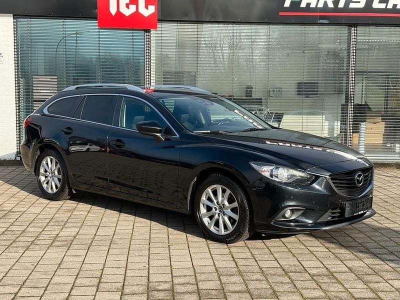 Schwarz Gebraucht 2013 Mazda 6 Center-Line Kombi | 5.000 € (Superpreis) - Bild 1/4