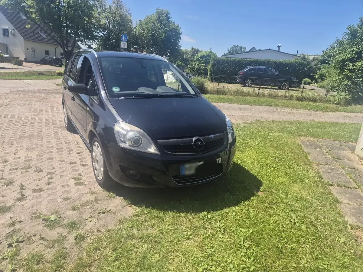 Gebraucht Opel Zafira 125 PS (91 kW) 2009 Schwarz Van / Kleinbus