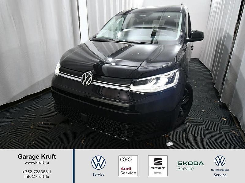 Neu VW Caddy Style 122 PS (89 kW) 2025 Schwarz Van / Kleinbus