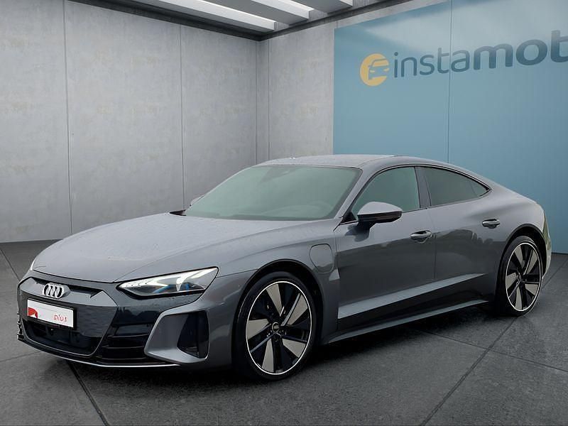 Grau Gebraucht 2022 Audi e-tron SUV | 62.749 € - Bild 1/4