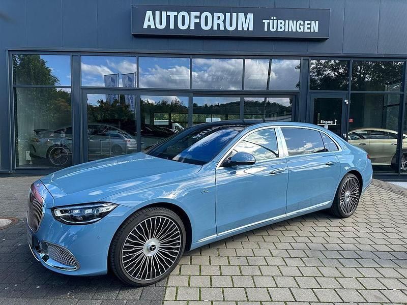Blau Gebraucht 2021 Mercedes S680 Maybach Limousine | 145.980 € - Bild 1/4