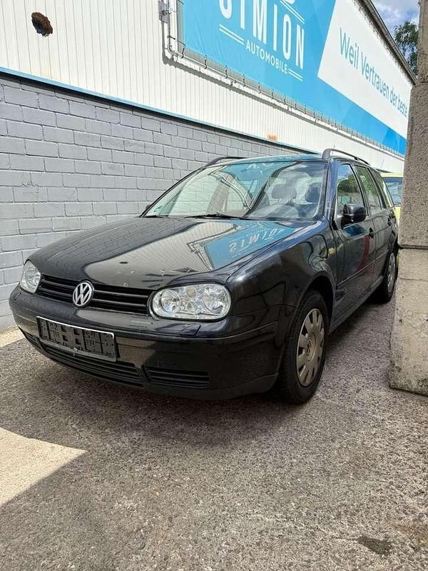 Schwarz Gebraucht 1999 VW Golf IV Highline Kombi | 390 € - Bild 1/4
