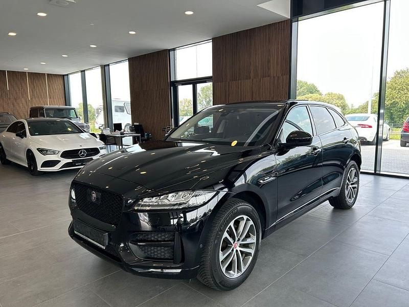 Schwarz Gebraucht 2018 Jaguar F-Pace R-Sport SUV | 19.990 € (Superpreis) - Bild 1/4