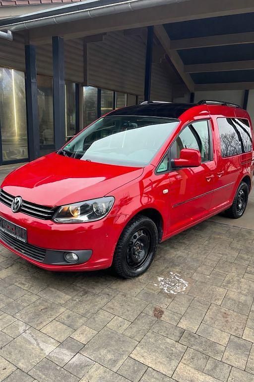 Usata VW Caddy Edition 140 CV (102 kW) 2014 Rosso Monovolume