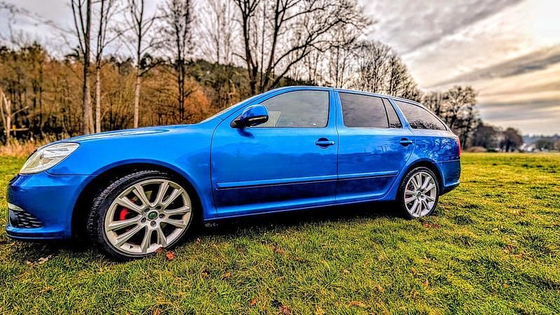 Gebraucht Skoda Octavia vRS 170 PS (125 kW) 2011 Blau Kombi