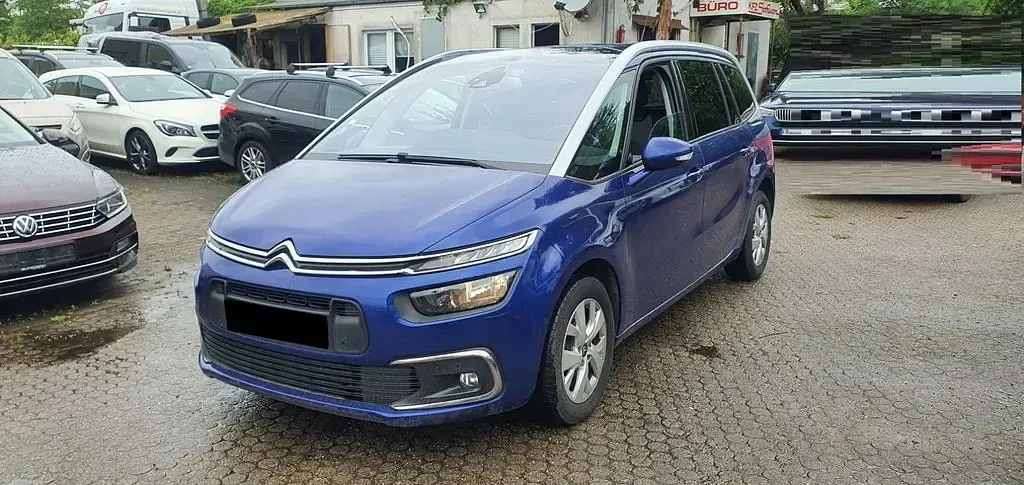 Gebraucht Citroën Grand C4 Picasso SELECTION 131 PS (96 kW) 2018 Blau Van / Kleinbus