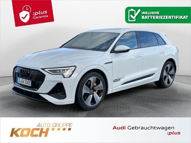 Weiß Gebraucht 2022 Audi e-tron S-Line SUV | 45.890 € (Teuer) - Bild 1/2
