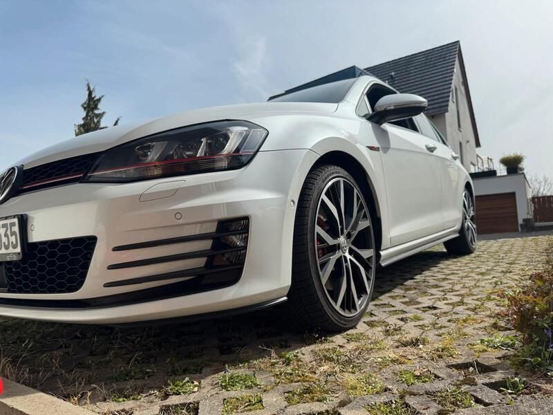 Weiß Gebraucht 2014 VW Golf VII GTI Kleinwagen | 16.300 € (Fairer Preis) - Bild 1/4