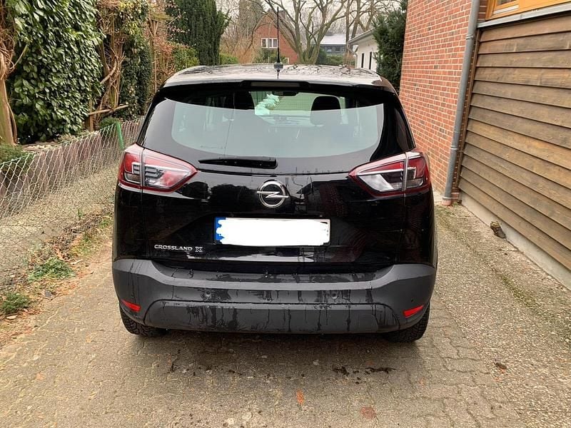 Gebraucht Opel Crossland X 83 PS (61 kW) 2019 Schwarz SUV