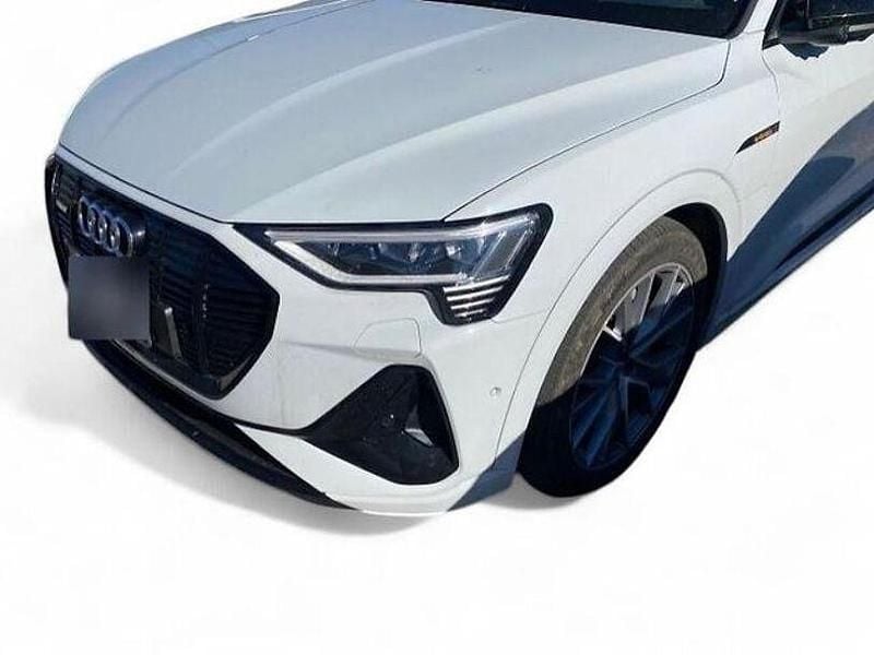 Gebraucht Audi e-tron S-Line 300 kW (408 PS) 2020 Gletscherweiß metallic SUV