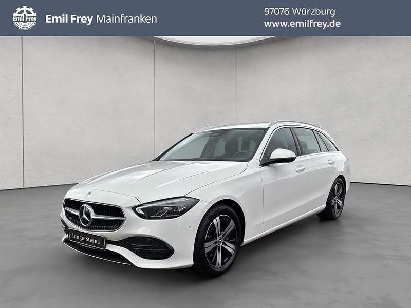 Weiß Gebraucht 2024 Mercedes C180 Avantgarde Kombi | 32.480 € (Superpreis) - Bild 1/4
