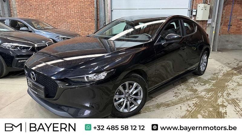 Schwarz Gebraucht 2023 Mazda 3 Prime-Line Limousine | 16.999 € (Superpreis) - Bild 1/3