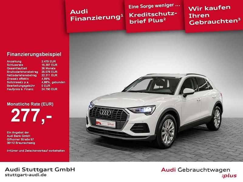 Weiß Gebraucht 2023 Audi Q3 Ambiente SUV | 24.790 € (Superpreis) - Bild 1/2