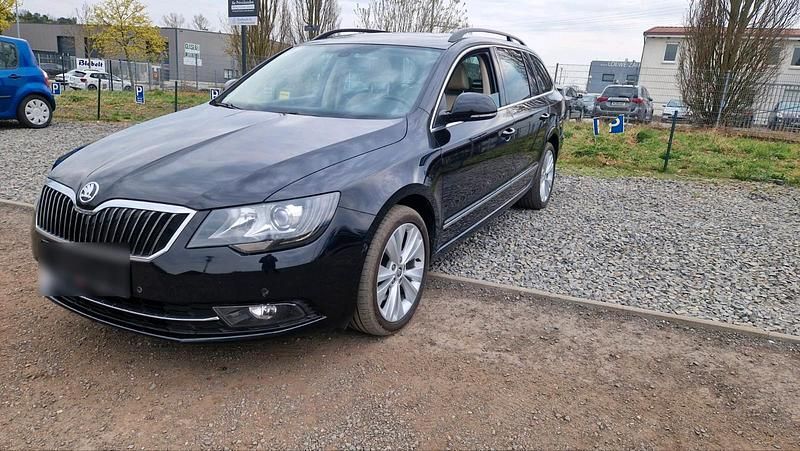 Brugt Skoda Superb 170 HK (125 kW) 2014 Sort Stationcar