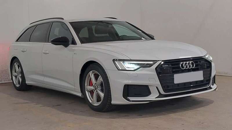 Gletscherweiß Gebraucht 2022 Audi A6 S-Line Kombi | 36.890 € (Superpreis) - Bild 1/4