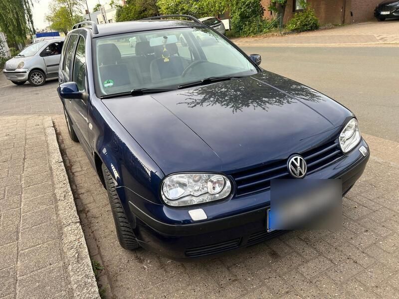 Blau Gebraucht 2001 VW Golf IV Kombi | 1.400 € (Superpreis) - Bild 1/4