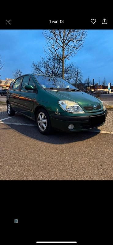 Grün Gebraucht 2001 Renault Scénic Van / Kleinbus | 1.200 € (Fairer Preis) - Bild 1/4