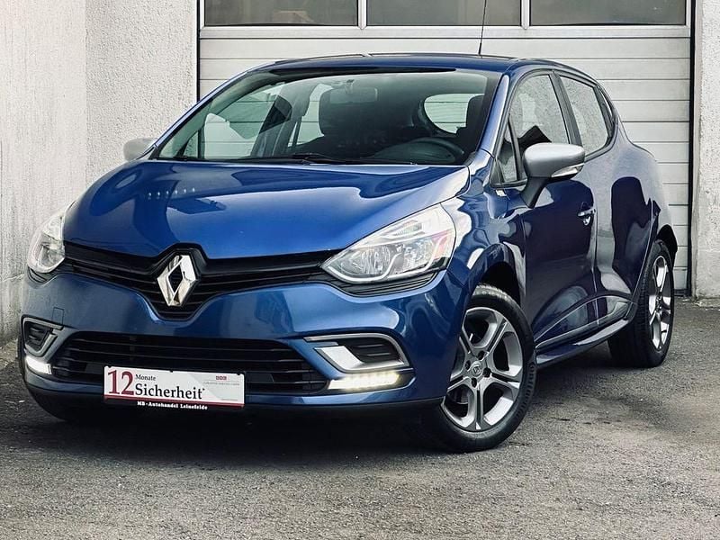 Blau Gebraucht 2017 Renault Clio IV GT-Line Limousine | 7.990 € (Fairer Preis) - Bild 1/4