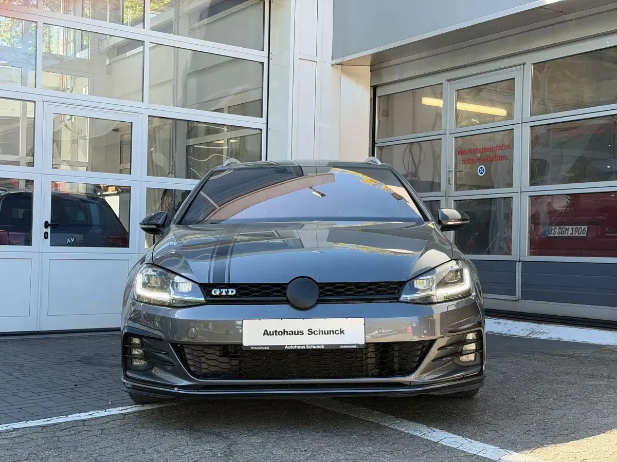 Gebraucht VW Golf VII GTD 184 PS (135 kW) 2018 Grau Kombi