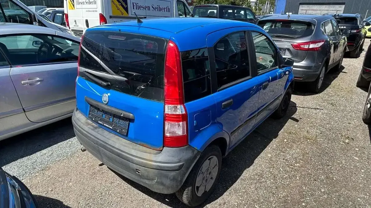 Gebraucht Fiat Panda Active 54 PS (39 kW) 2005 Bossa nova blau Kleinwagen