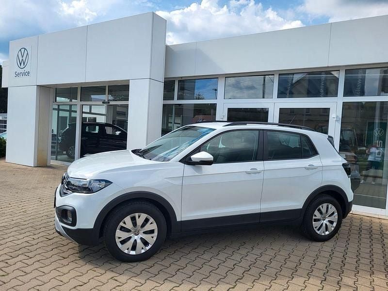 Weiß Gebraucht 2022 VW T-Cross Basis SUV | 22.450 € (Fairer Preis) - Bild 1/4