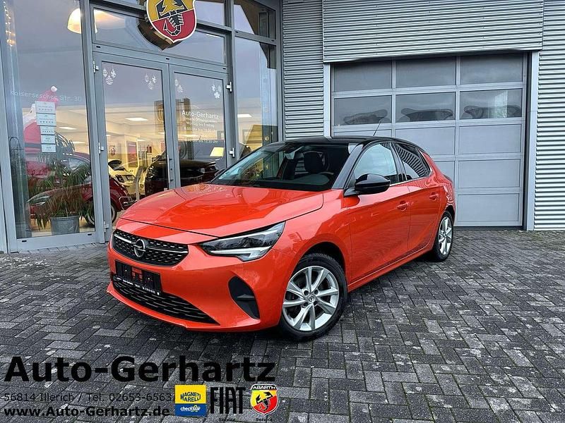 Power orange/dynamik orange Gebraucht 2021 Opel Corsa Elegance Limousine | 10.990 € (Fairer Preis) - Bild 1/4