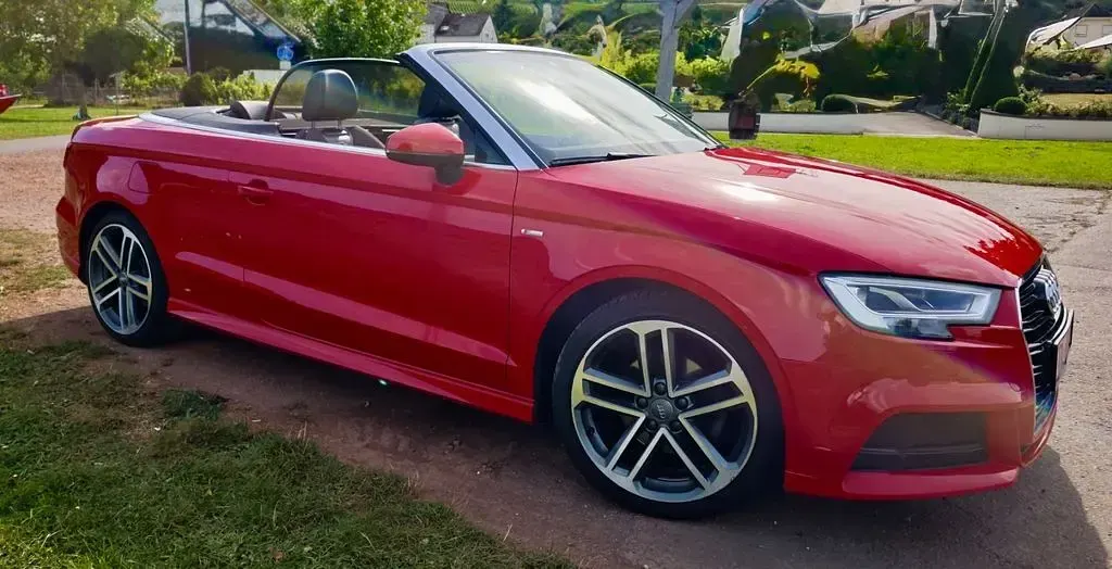 Gebraucht Audi A3 Cabriolet S-Line 150 PS (110 kW) 2019 Rot Cabrio