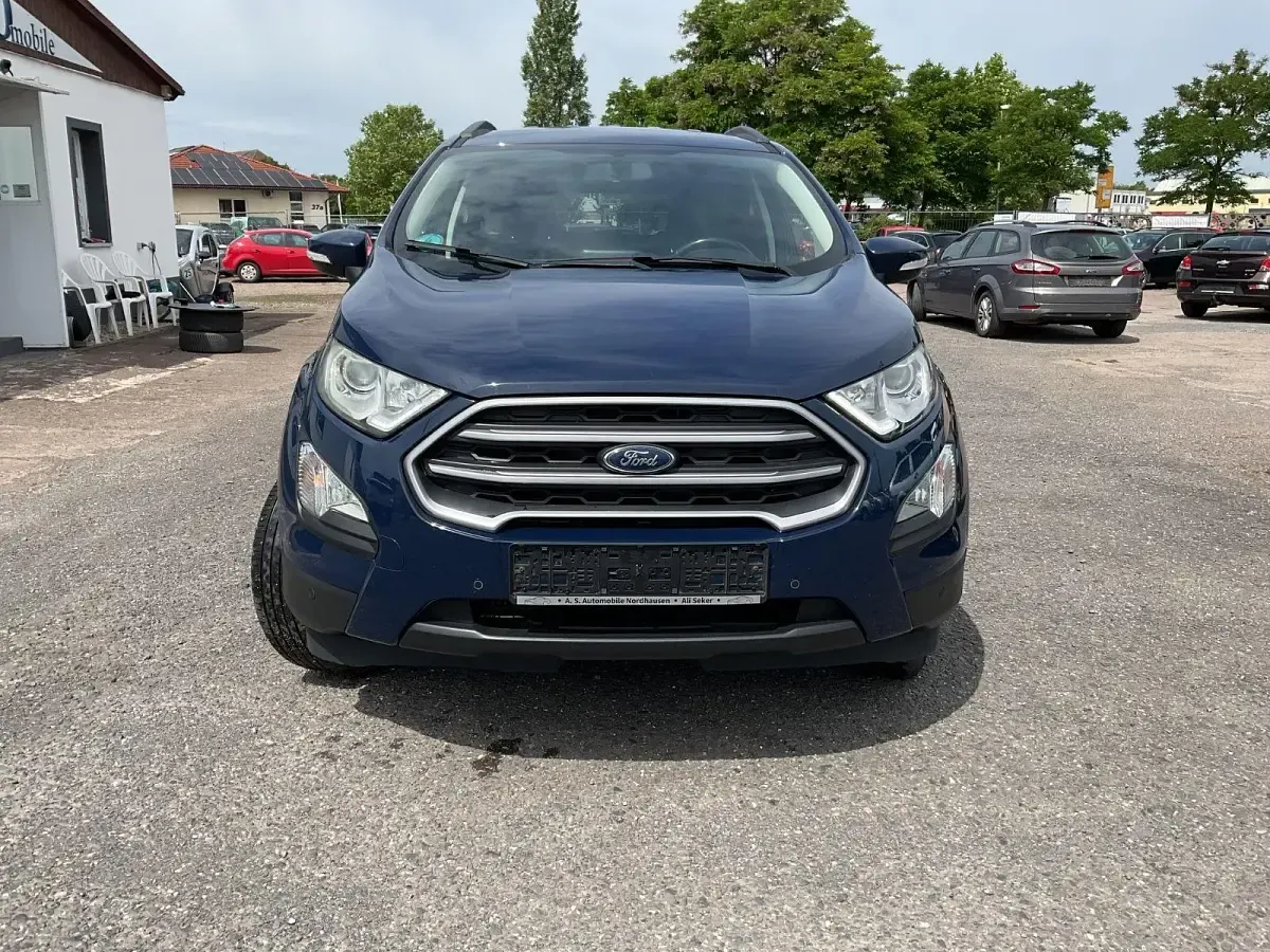 Gebraucht Ford Ecosport Cool & Connect 125 PS (91 kW) 2018 Blau SUV