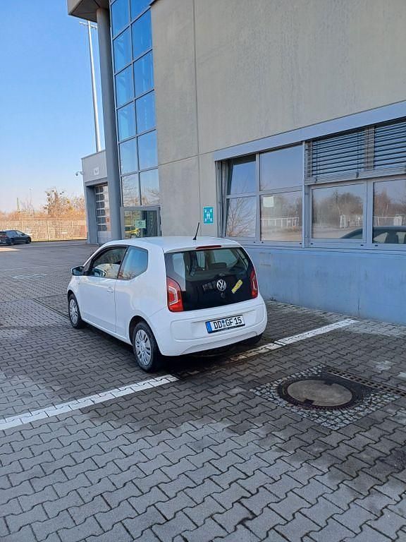 Weiß Gebraucht 2014 VW up! move up! Kleinwagen | 3.599 € (Superpreis) - Bild 1/2