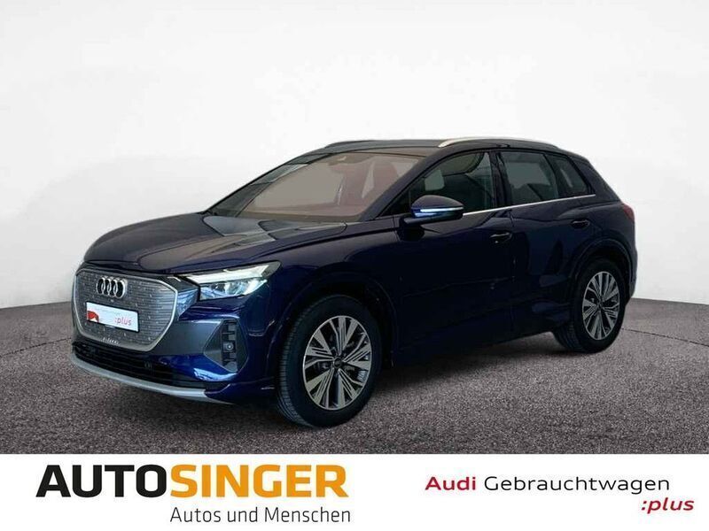 Navarrablau metallic Gebraucht 2024 Audi Q4 e-tron Advanced SUV | 42.590 € (Guter Preis) - Bild 1/4