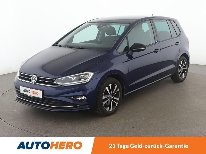 Blau Gebraucht 2019 VW Golf Sportsvan IQ Drive Van / Kleinbus | 18.990 € (Etwas zu teuer) - Bild 1/3