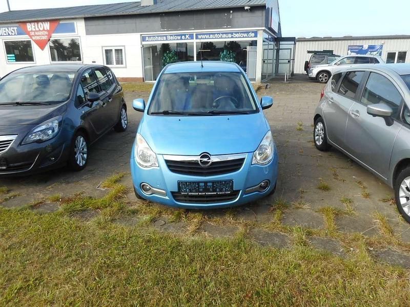 Blau Gebraucht 2008 Opel Agila Kombi | 3.890 € (Fairer Preis) - Bild 1/4