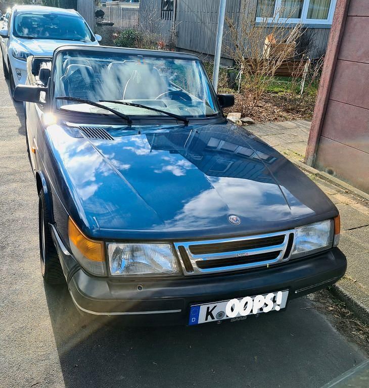 Gebraucht Saab 900 Cabriolet 126 PS (92 kW) 1992 Blau Cabrio